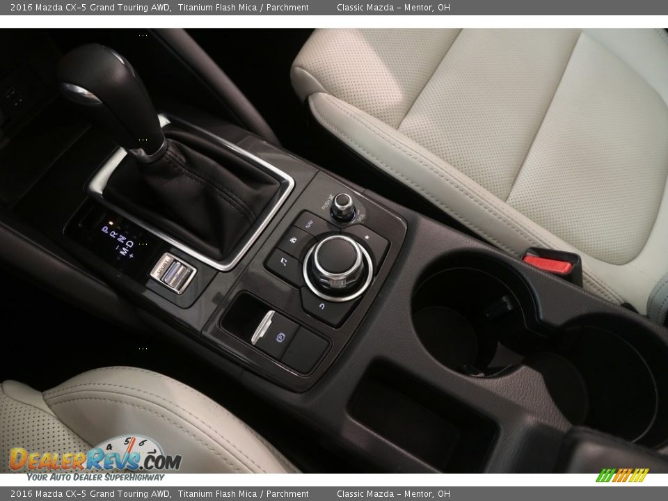 2016 Mazda CX-5 Grand Touring AWD Titanium Flash Mica / Parchment Photo #20