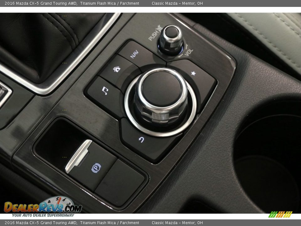 2016 Mazda CX-5 Grand Touring AWD Titanium Flash Mica / Parchment Photo #21