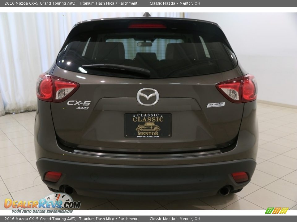 2016 Mazda CX-5 Grand Touring AWD Titanium Flash Mica / Parchment Photo #26