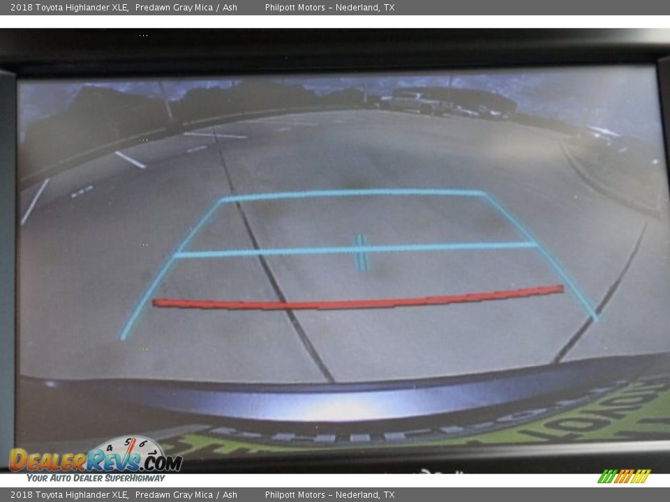 2018 Toyota Highlander XLE Predawn Gray Mica / Ash Photo #16