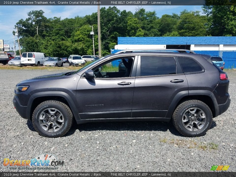 Granite Crystal Metallic 2019 Jeep Cherokee Trailhawk 4x4 Photo #3