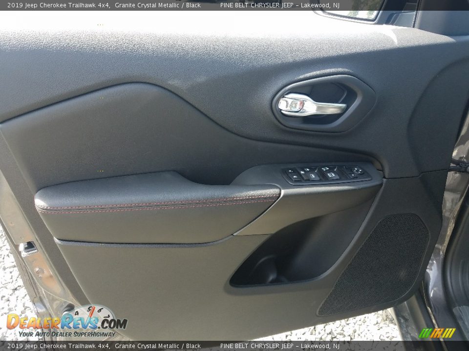 2019 Jeep Cherokee Trailhawk 4x4 Granite Crystal Metallic / Black Photo #6