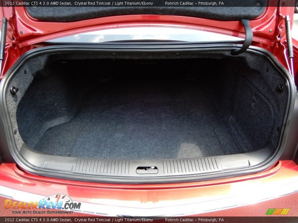 2012 Cadillac CTS 4 3.0 AWD Sedan Crystal Red Tintcoat / Light Titanium/Ebony Photo #14