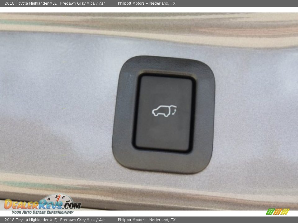 2018 Toyota Highlander XLE Predawn Gray Mica / Ash Photo #30