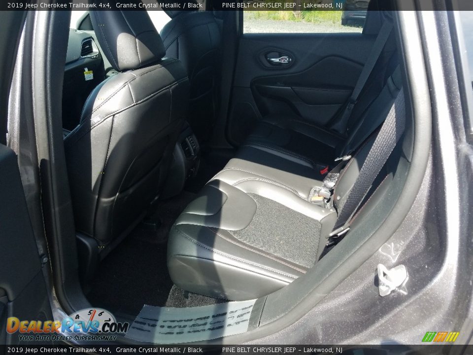 2019 Jeep Cherokee Trailhawk 4x4 Granite Crystal Metallic / Black Photo #8