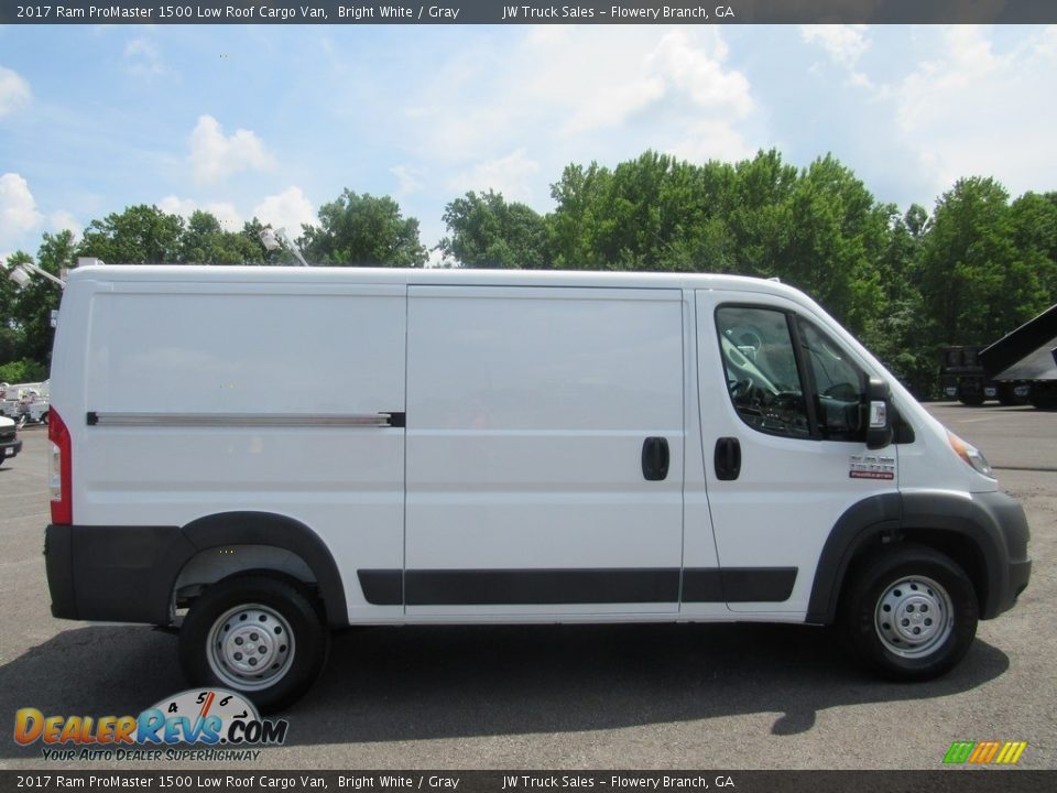 2017 Ram ProMaster 1500 Low Roof Cargo Van Bright White / Gray Photo #9