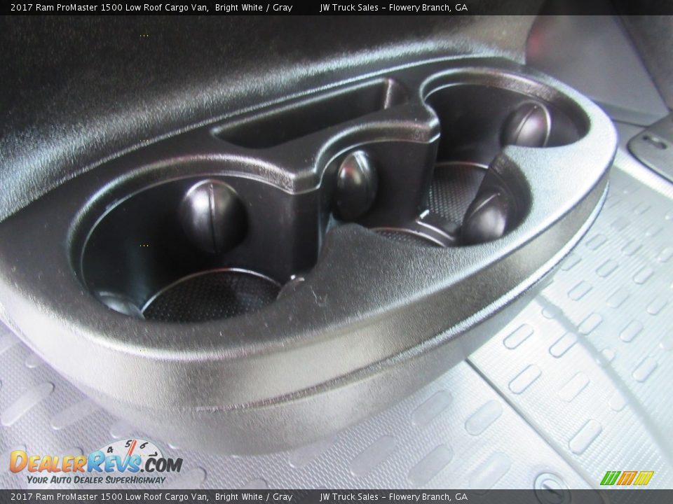 2017 Ram ProMaster 1500 Low Roof Cargo Van Bright White / Gray Photo #20