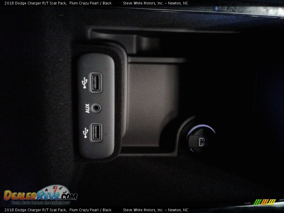2018 Dodge Charger R/T Scat Pack Plum Crazy Pearl / Black Photo #29