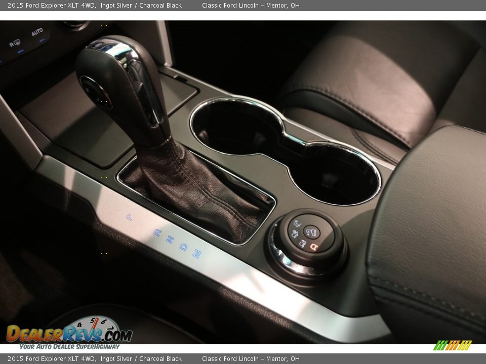 2015 Ford Explorer XLT 4WD Ingot Silver / Charcoal Black Photo #15