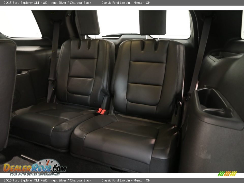 2015 Ford Explorer XLT 4WD Ingot Silver / Charcoal Black Photo #20