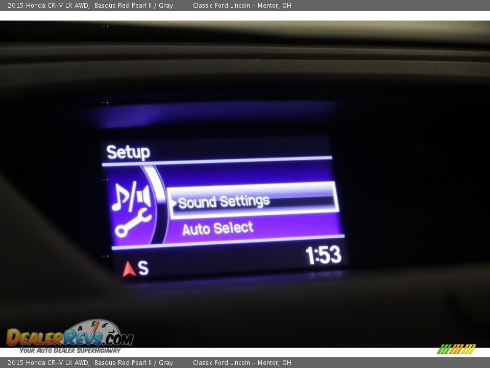 2015 Honda CR-V LX AWD Basque Red Pearl II / Gray Photo #12