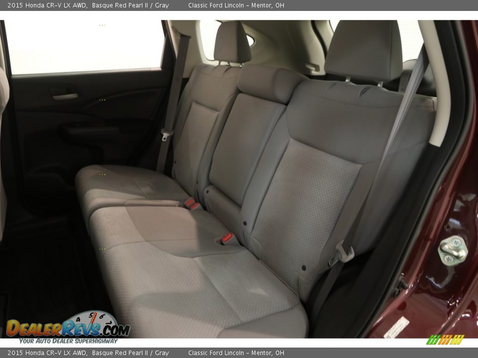 2015 Honda CR-V LX AWD Basque Red Pearl II / Gray Photo #20