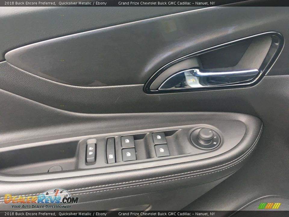 2018 Buick Encore Preferred Quicksilver Metallic / Ebony Photo #7