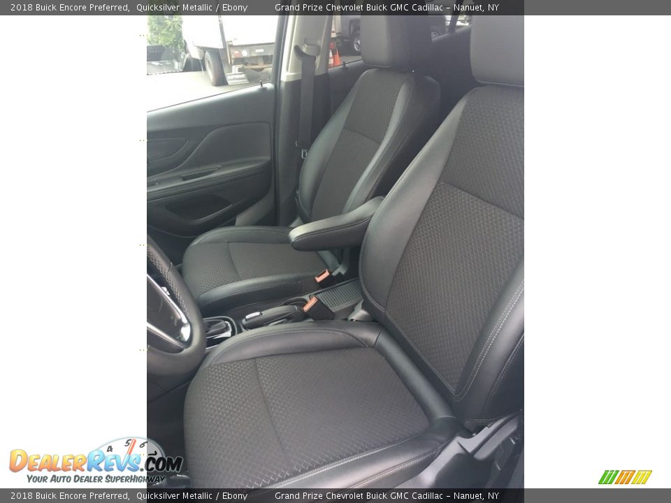 2018 Buick Encore Preferred Quicksilver Metallic / Ebony Photo #8