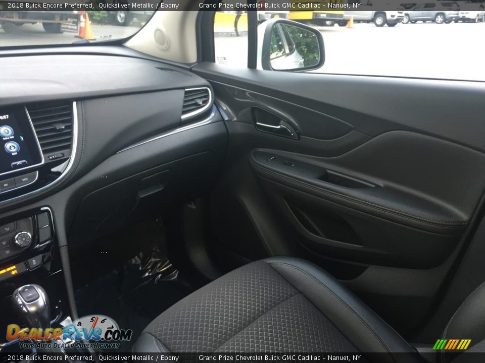 2018 Buick Encore Preferred Quicksilver Metallic / Ebony Photo #11