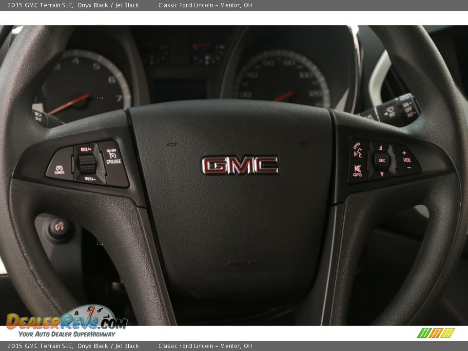 2015 GMC Terrain SLE Onyx Black / Jet Black Photo #7