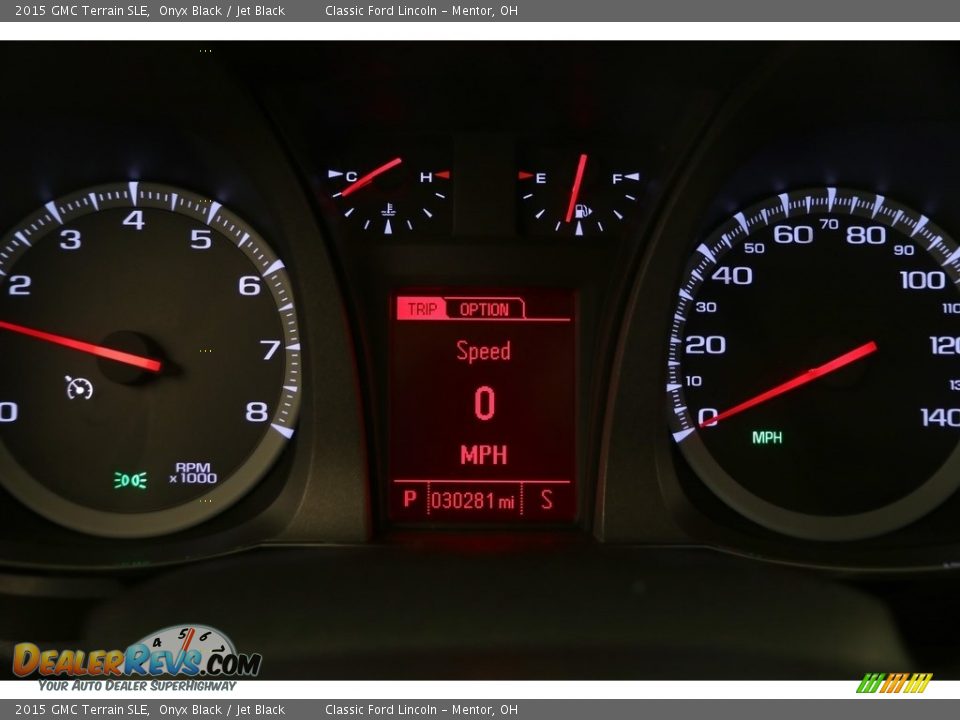 2015 GMC Terrain SLE Onyx Black / Jet Black Photo #8