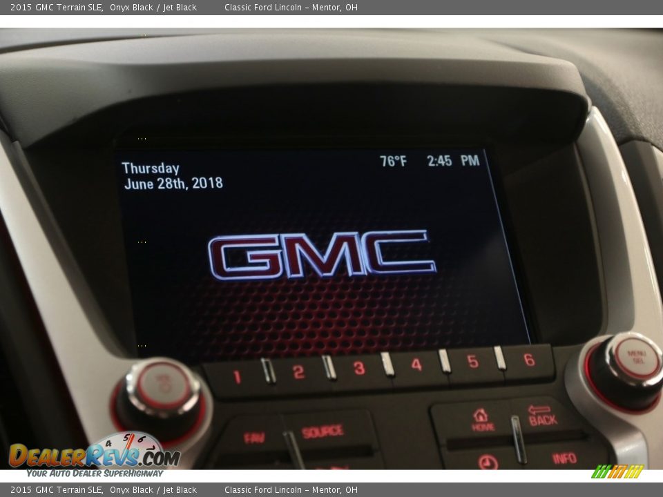 2015 GMC Terrain SLE Onyx Black / Jet Black Photo #10
