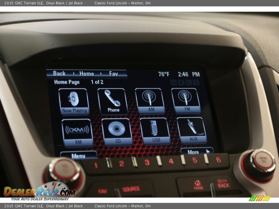 2015 GMC Terrain SLE Onyx Black / Jet Black Photo #11
