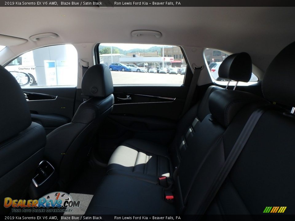 2019 Kia Sorento EX V6 AWD Blaze Blue / Satin Black Photo #11