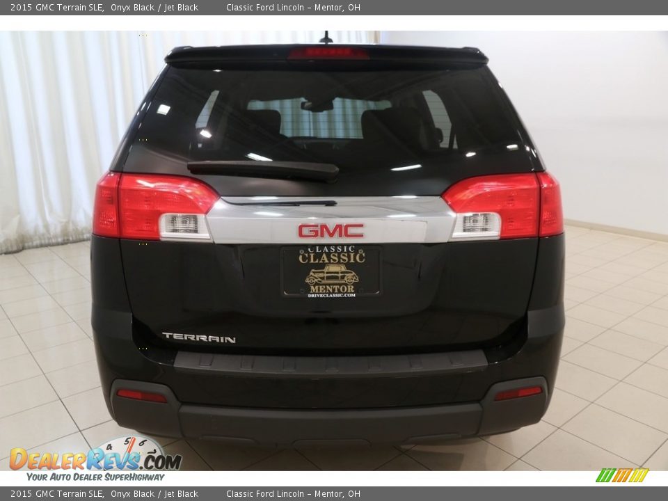 2015 GMC Terrain SLE Onyx Black / Jet Black Photo #18