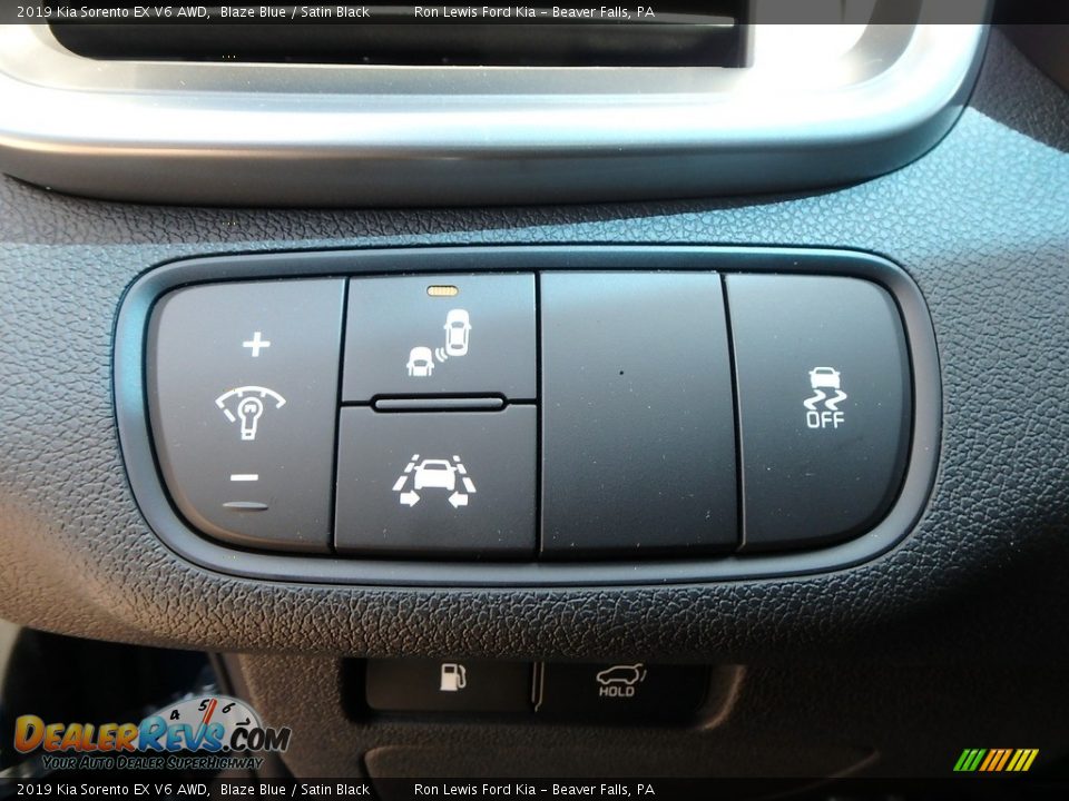 2019 Kia Sorento EX V6 AWD Blaze Blue / Satin Black Photo #14