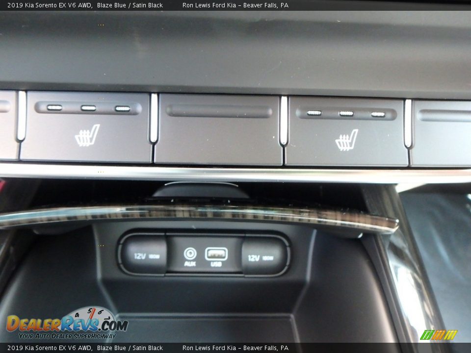 2019 Kia Sorento EX V6 AWD Blaze Blue / Satin Black Photo #20