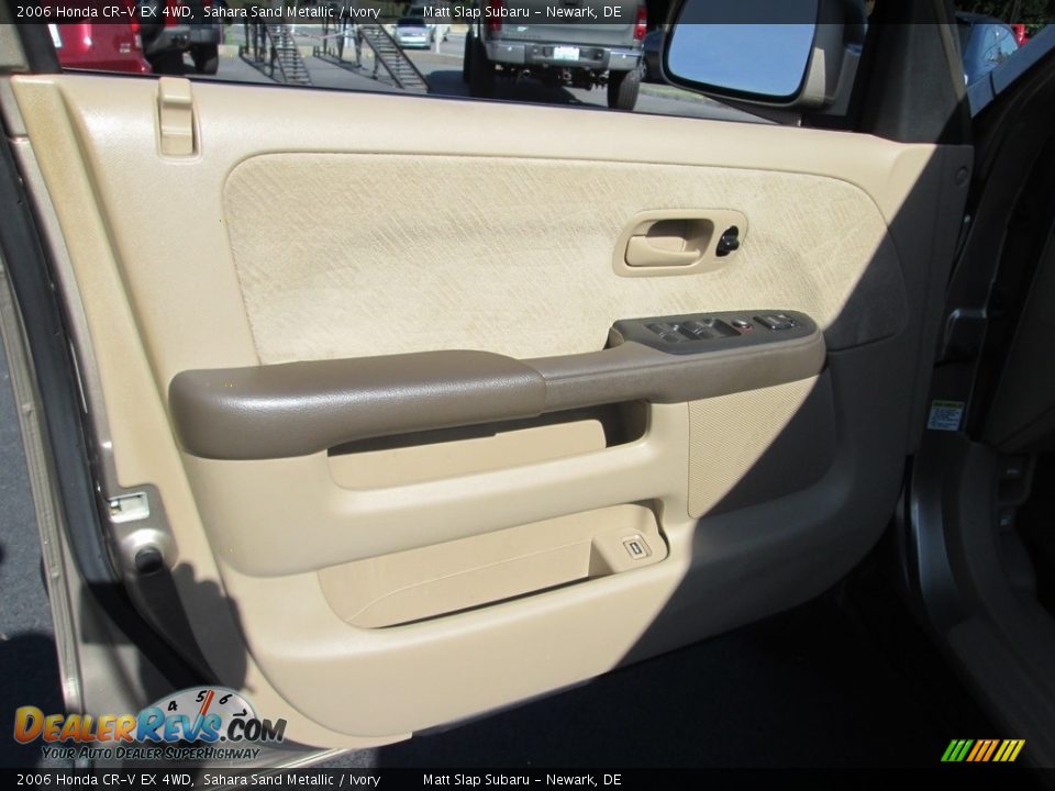 2006 Honda CR-V EX 4WD Sahara Sand Metallic / Ivory Photo #12