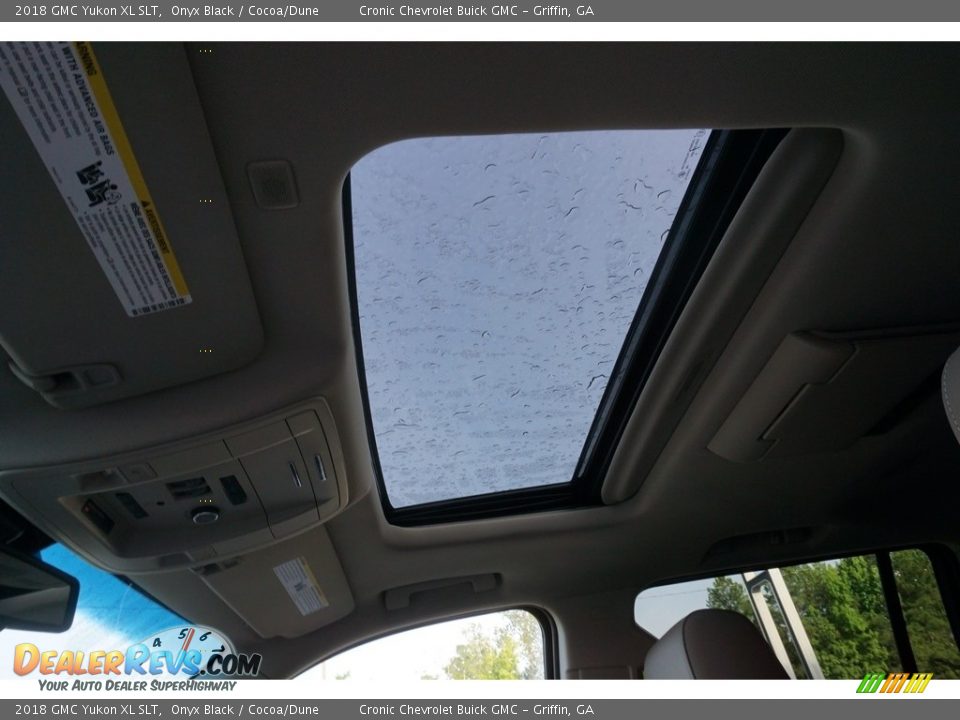 2018 GMC Yukon XL SLT Onyx Black / Cocoa/Dune Photo #6