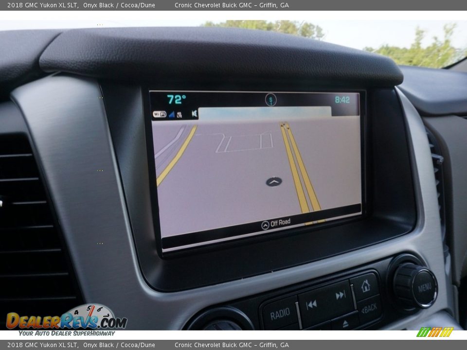 2018 GMC Yukon XL SLT Onyx Black / Cocoa/Dune Photo #7