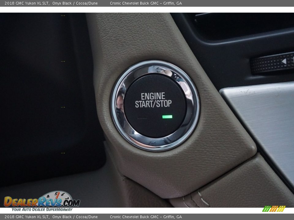 2018 GMC Yukon XL SLT Onyx Black / Cocoa/Dune Photo #8