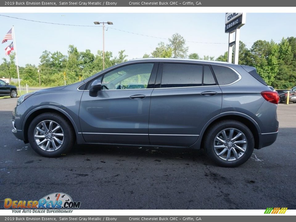 2019 Buick Envision Essence Satin Steel Gray Metallic / Ebony Photo #14