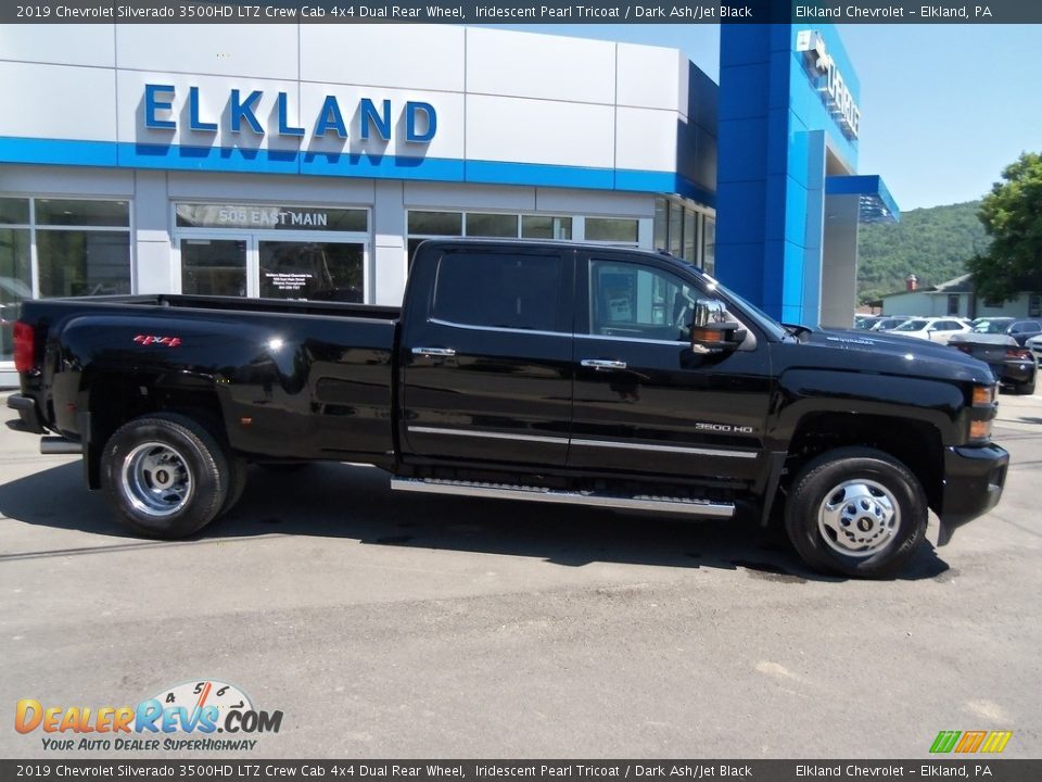 2019 Chevrolet Silverado 3500HD LTZ Crew Cab 4x4 Dual Rear Wheel Iridescent Pearl Tricoat / Dark Ash/Jet Black Photo #5