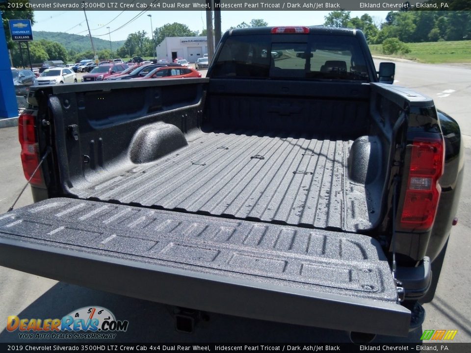 2019 Chevrolet Silverado 3500HD LTZ Crew Cab 4x4 Dual Rear Wheel Iridescent Pearl Tricoat / Dark Ash/Jet Black Photo #9