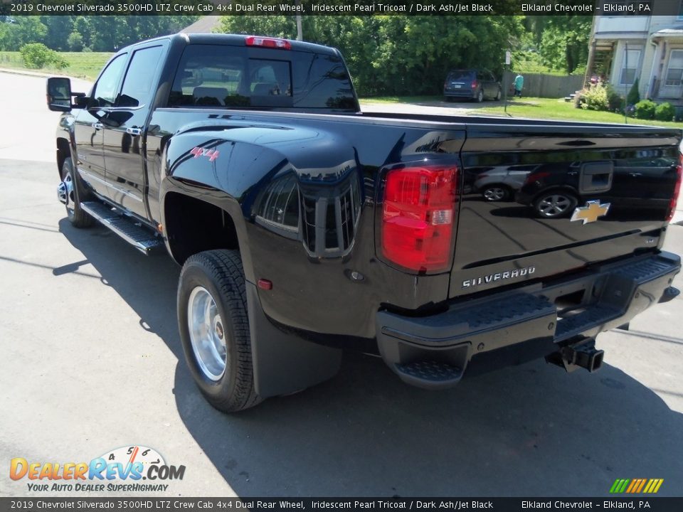 2019 Chevrolet Silverado 3500HD LTZ Crew Cab 4x4 Dual Rear Wheel Iridescent Pearl Tricoat / Dark Ash/Jet Black Photo #11