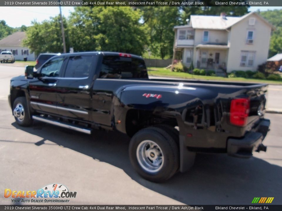 2019 Chevrolet Silverado 3500HD LTZ Crew Cab 4x4 Dual Rear Wheel Iridescent Pearl Tricoat / Dark Ash/Jet Black Photo #12