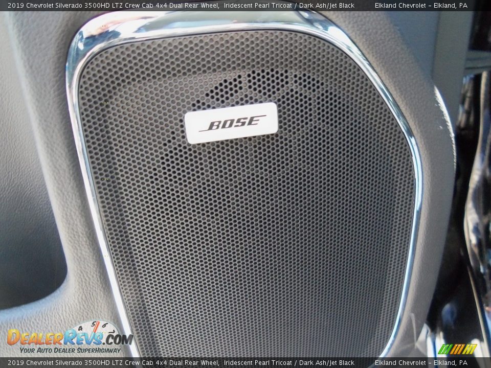 2019 Chevrolet Silverado 3500HD LTZ Crew Cab 4x4 Dual Rear Wheel Iridescent Pearl Tricoat / Dark Ash/Jet Black Photo #27