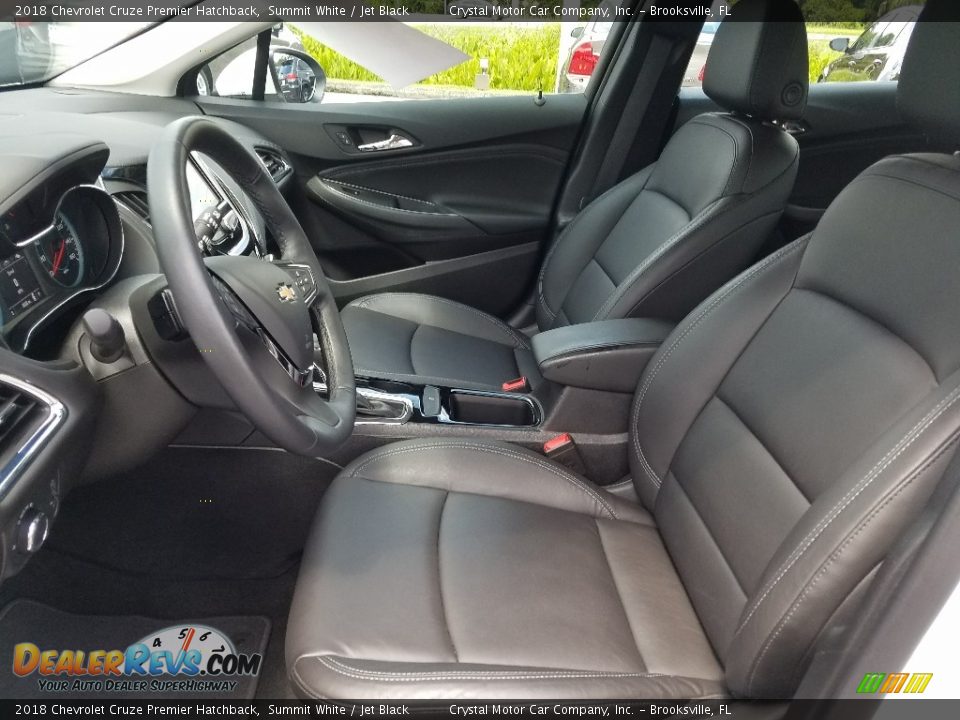 Jet Black Interior - 2018 Chevrolet Cruze Premier Hatchback Photo #9