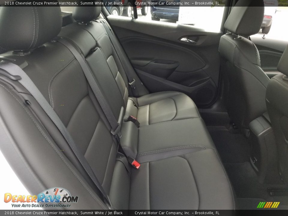 Rear Seat of 2018 Chevrolet Cruze Premier Hatchback Photo #11