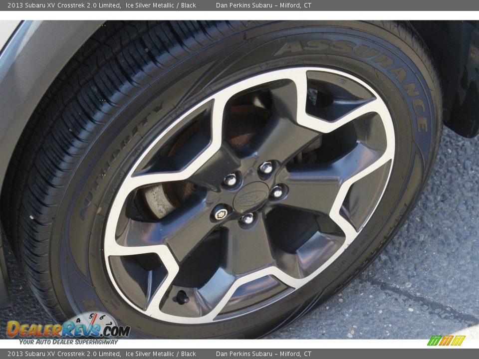 2013 Subaru XV Crosstrek 2.0 Limited Ice Silver Metallic / Black Photo #26