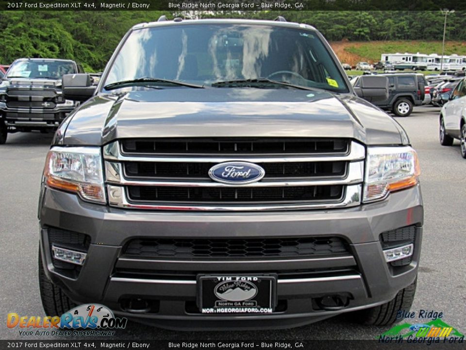 2017 Ford Expedition XLT 4x4 Magnetic / Ebony Photo #7