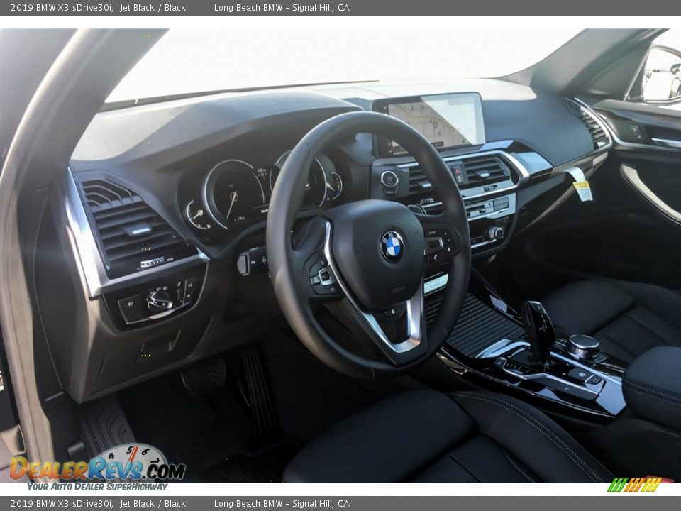 2019 BMW X3 sDrive30i Jet Black / Black Photo #5