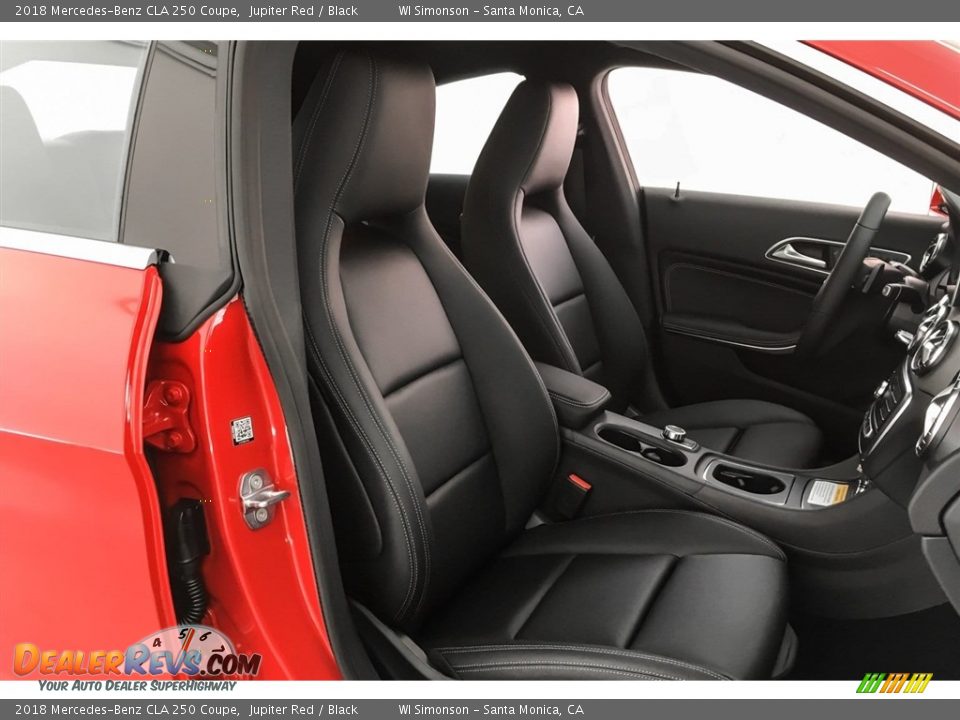 2018 Mercedes-Benz CLA 250 Coupe Jupiter Red / Black Photo #2