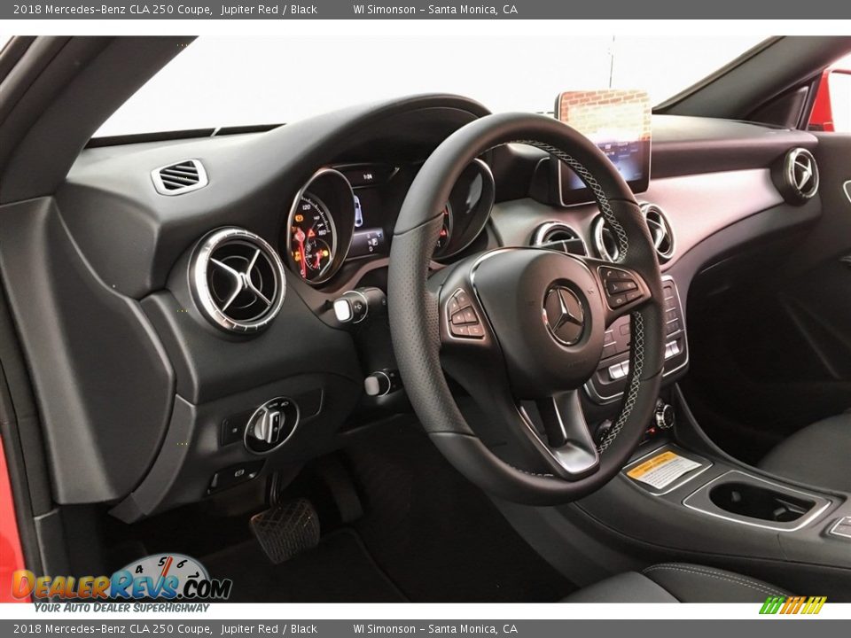 2018 Mercedes-Benz CLA 250 Coupe Jupiter Red / Black Photo #5