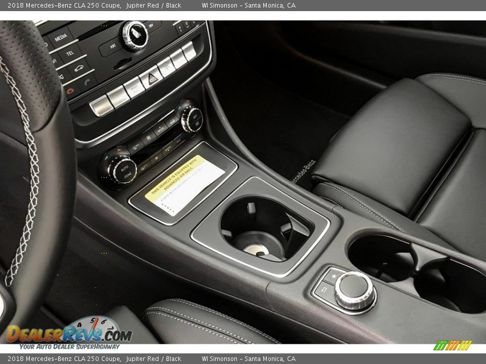 2018 Mercedes-Benz CLA 250 Coupe Jupiter Red / Black Photo #7