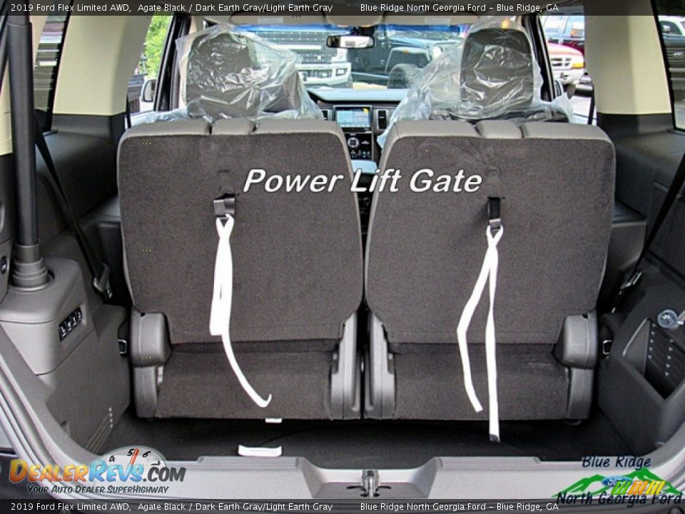 2019 Ford Flex Limited AWD Agate Black / Dark Earth Gray/Light Earth Gray Photo #14