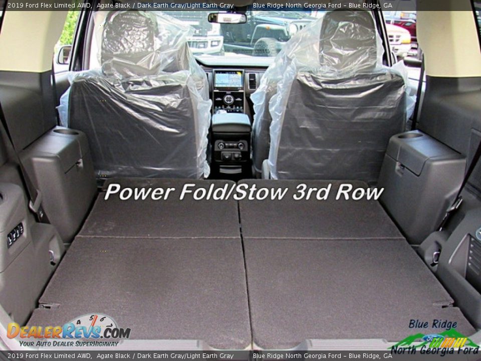 2019 Ford Flex Limited AWD Agate Black / Dark Earth Gray/Light Earth Gray Photo #15
