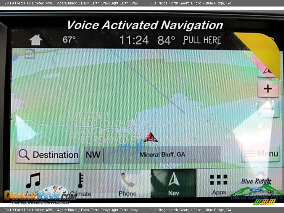 2019 Ford Flex Limited AWD Agate Black / Dark Earth Gray/Light Earth Gray Photo #20