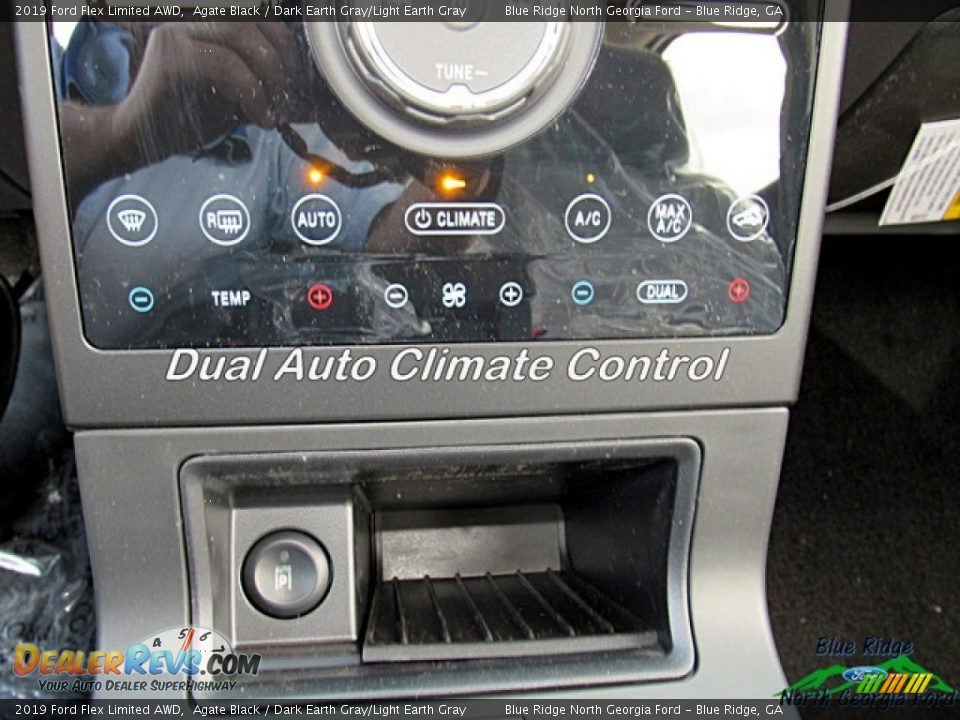 2019 Ford Flex Limited AWD Agate Black / Dark Earth Gray/Light Earth Gray Photo #21