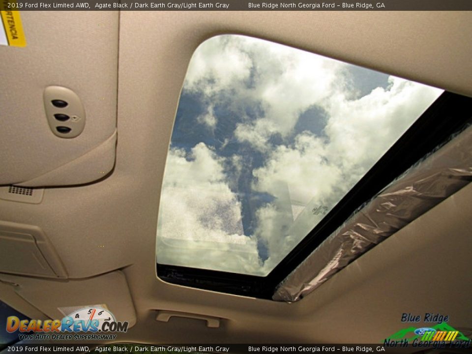 2019 Ford Flex Limited AWD Agate Black / Dark Earth Gray/Light Earth Gray Photo #24
